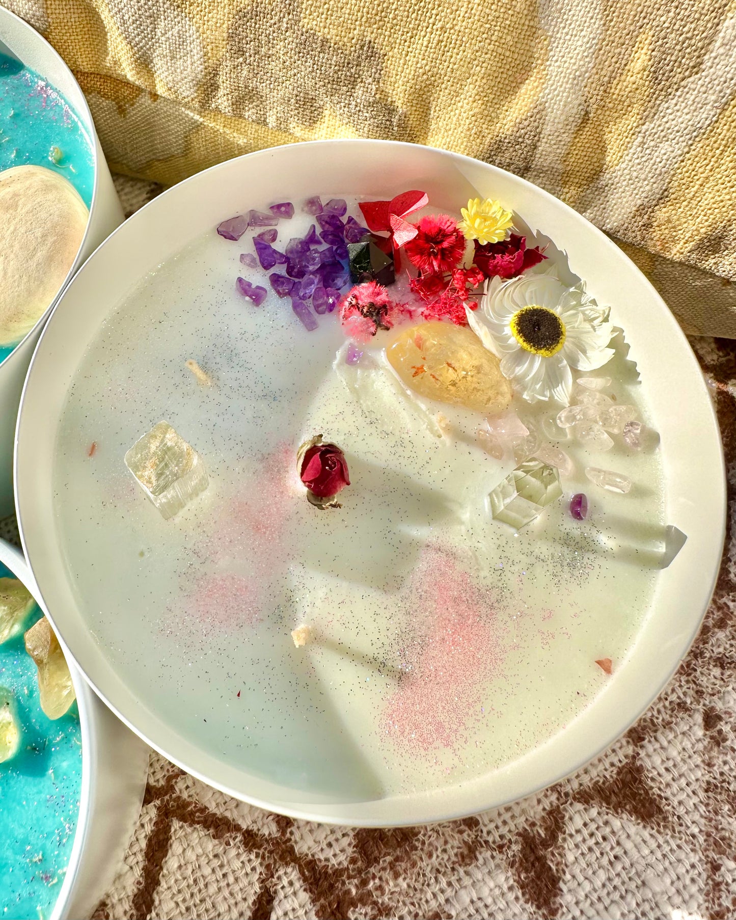 Evil Eye Protection Master Crystal Candle, Limited Edition : Protection