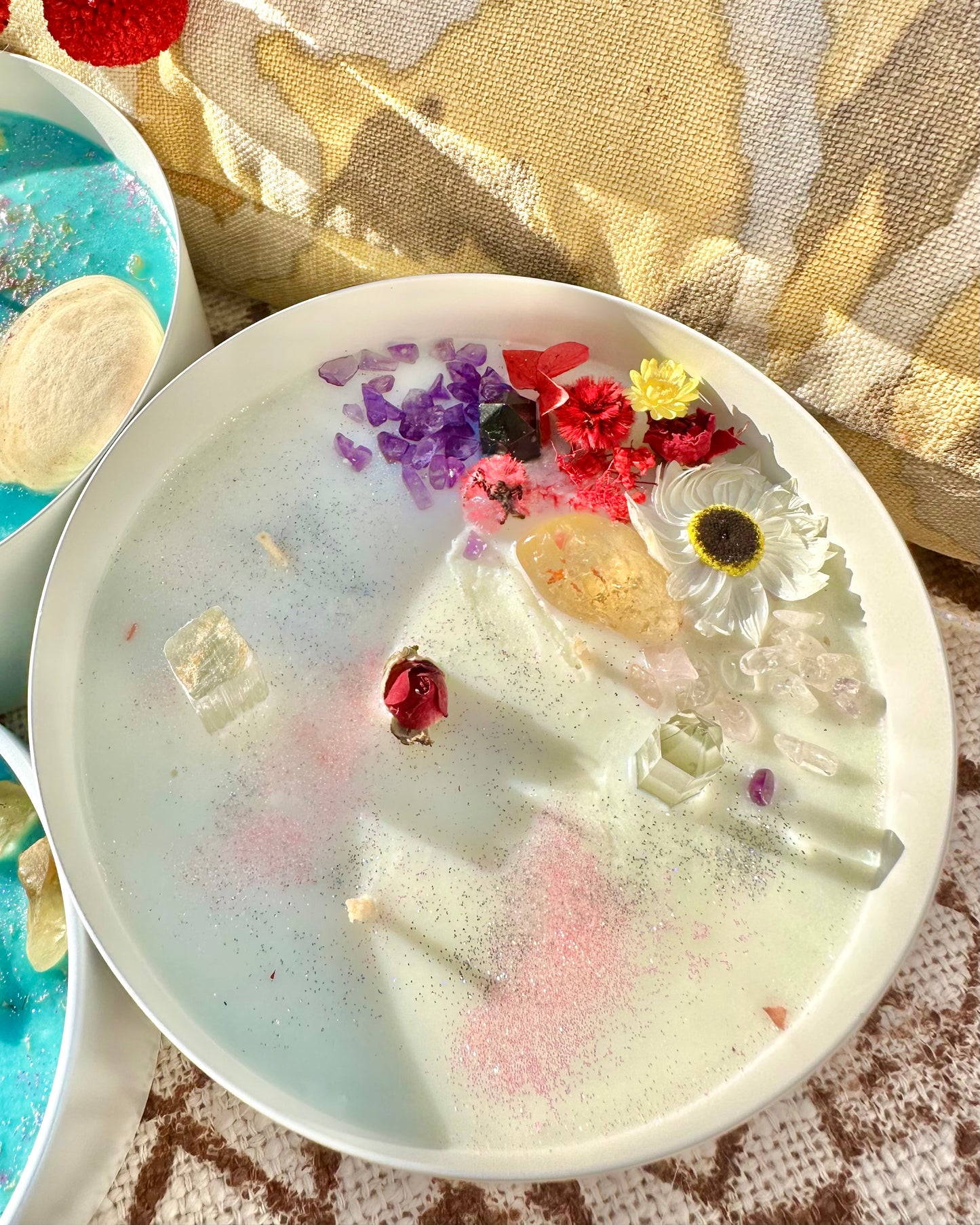 Evil Eye Protection Master Crystal Candle, Limited Edition : Protection