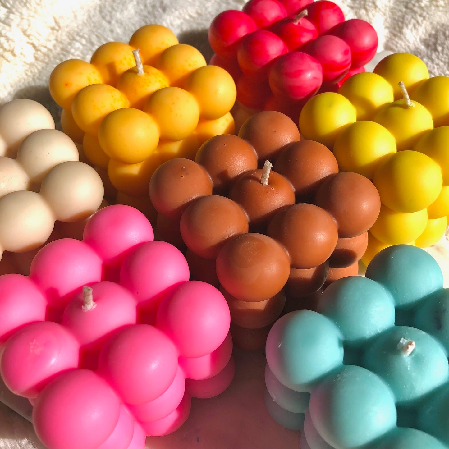 Bubble Candle - Yellow