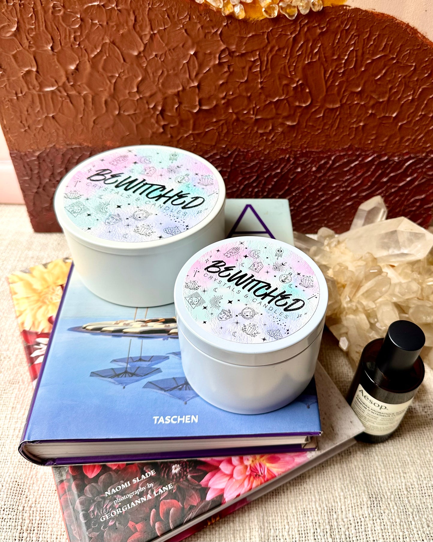 Protect, Scented Crystal Candle.