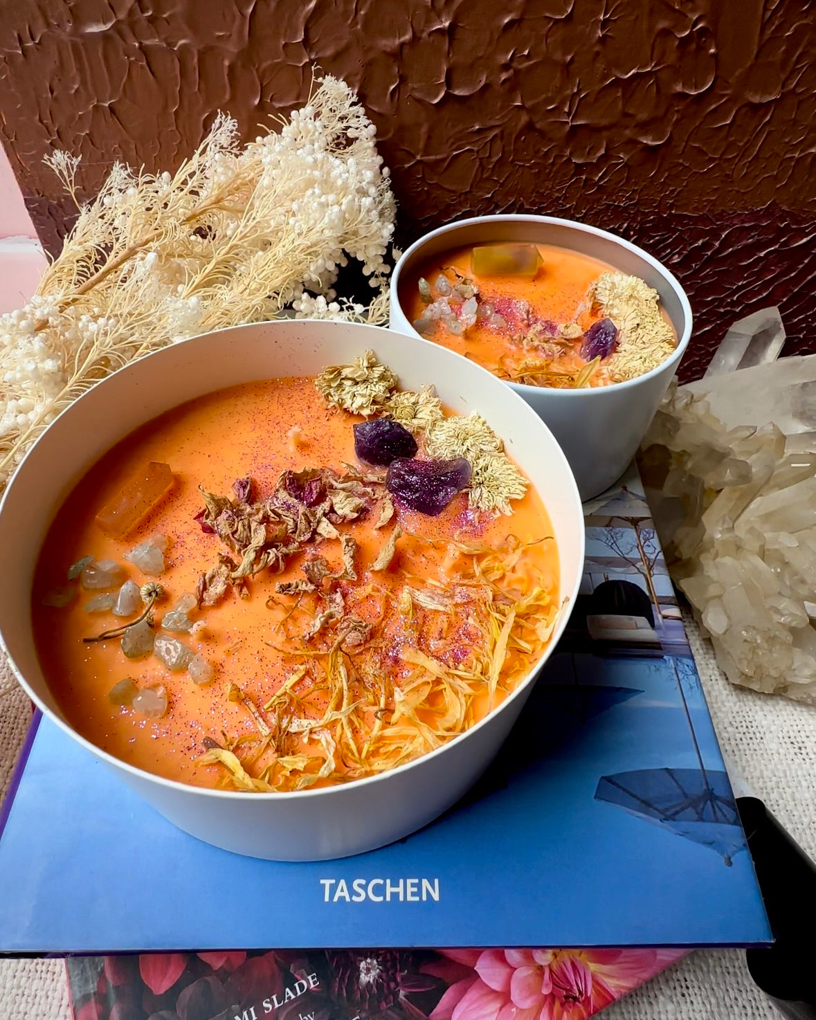 Travel And Create,Scented Crystal Candle.